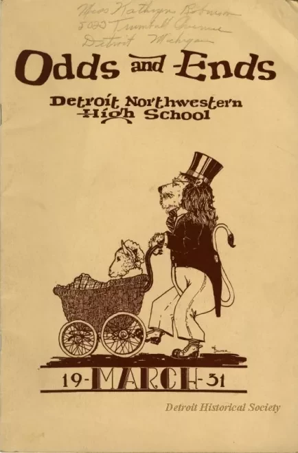 Magazine - Odds and Ends, Vol. XVII, No. 2, March 1931