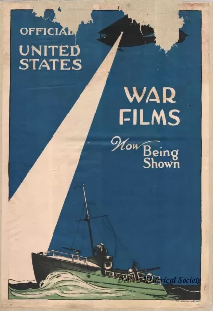 Poster - Official United States War Films Now Being Shown