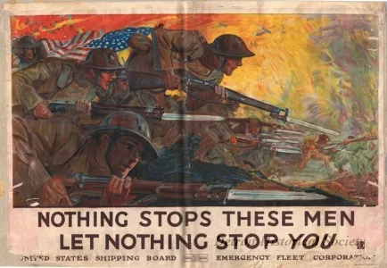 Poster - Nothing Stops These Men Let Nothing Stop You