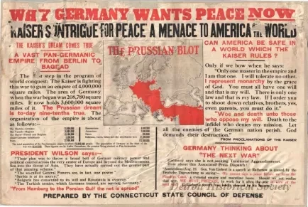 Poster - Why Germany Wants Peace Now
