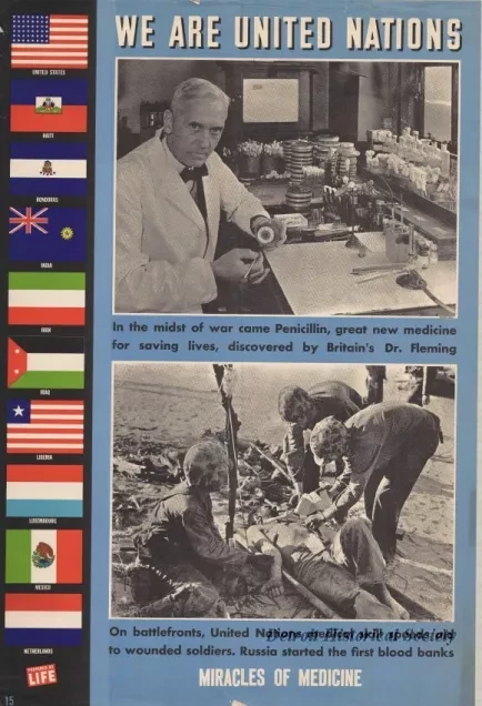 Poster - We Are United Nations - Miracles of Medicine