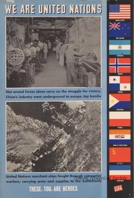 Poster - We Are United Nations - These, Too, Are Heroes