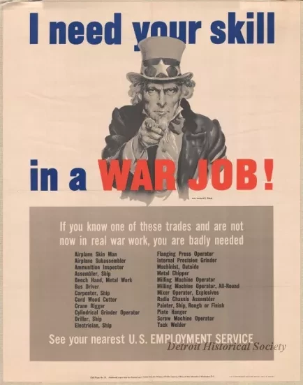 Poster - I need your skill in a WAR JOB!