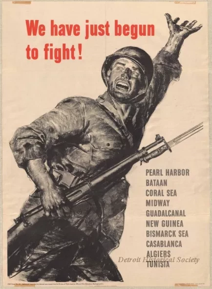 Poster - We have just begun to fight!