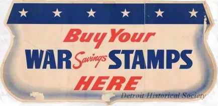 Poster - Buy Your War Savings Stamps Here