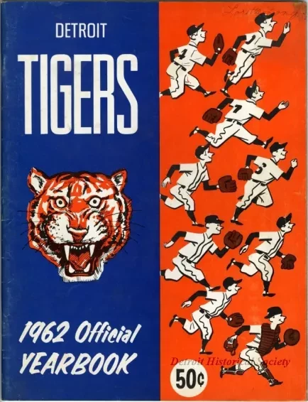 Yearbook - Detroit Tigers 1962 Official Yearbook