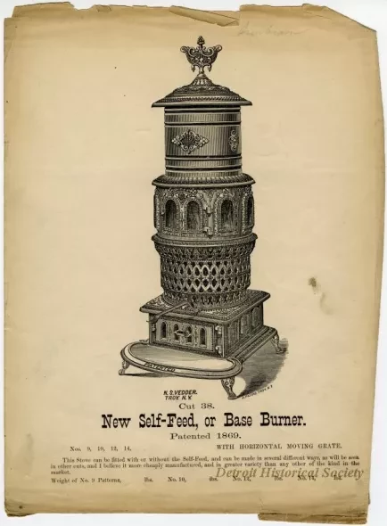 Advertisement - New Self-Feed, or Base Burner