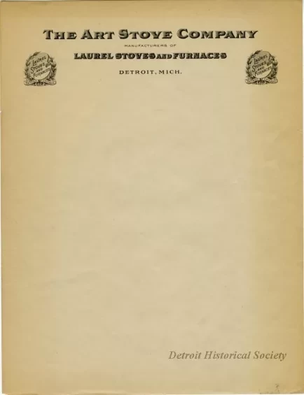 Stationery - Art Stove Company Stationery