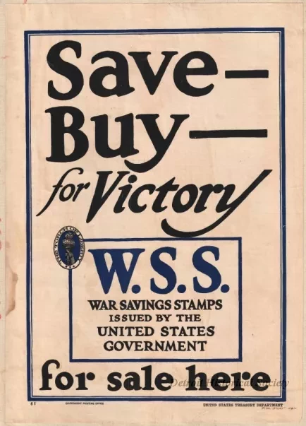 Poster - Save - Buy - for Victory