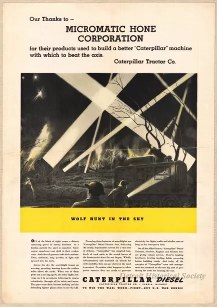 Poster - Wolf Hunt In The Sky