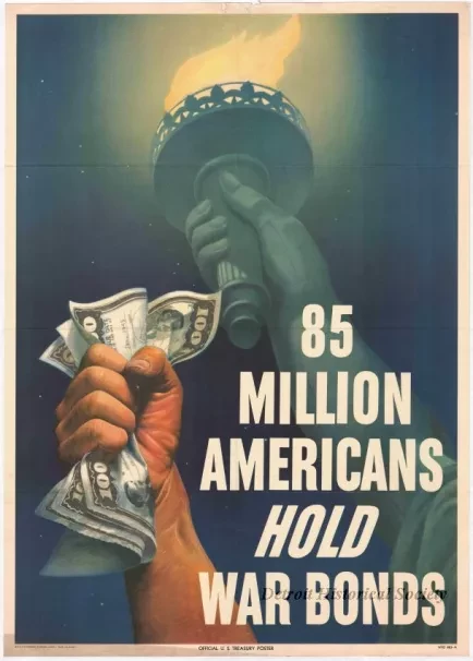 Poster - 85 Million Americans Hold War Bonds