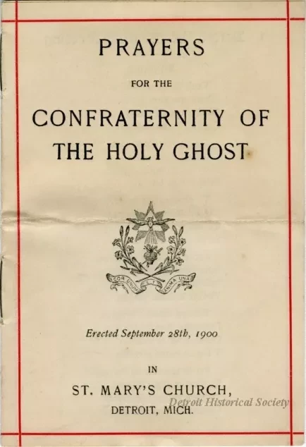 Prayer - Prayers for the Confraternity of The Holy Ghost