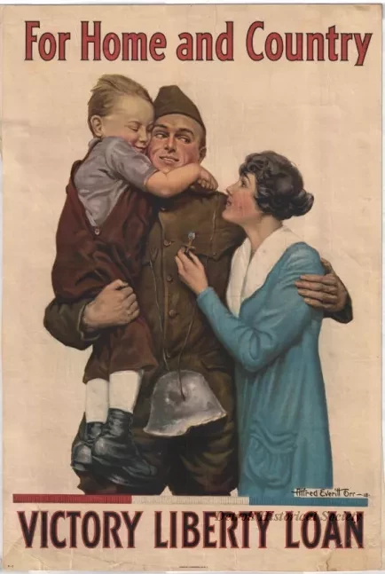 Poster - For Home and Country