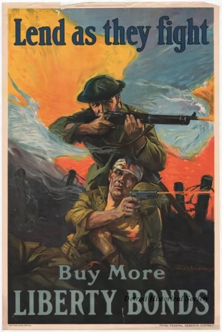 Poster - Lend as they fight