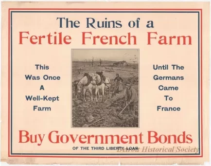 Poster - The Ruins of a Fertile French Farm