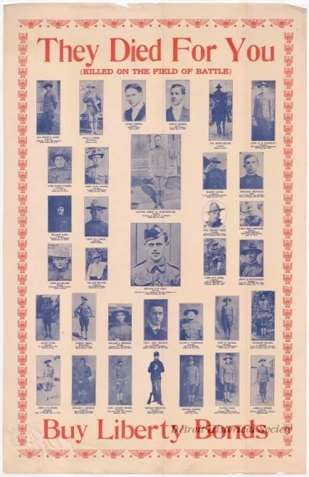 Poster - They Died For You