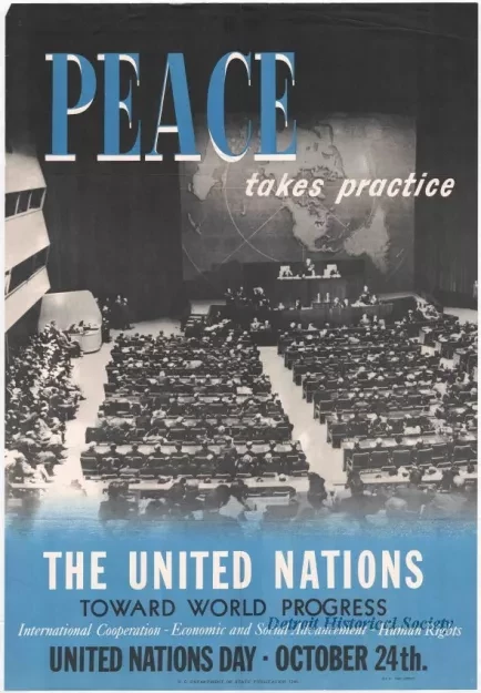 Poster - PEACE takes practice
