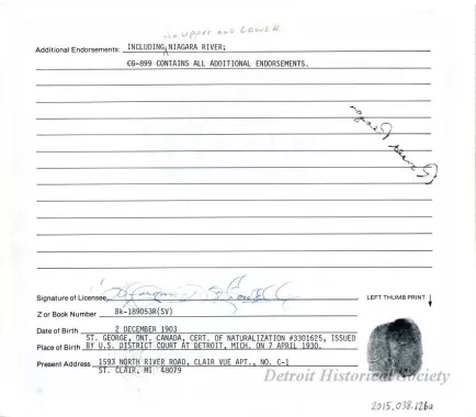 License, Occupational - United States Coast Guard Master License