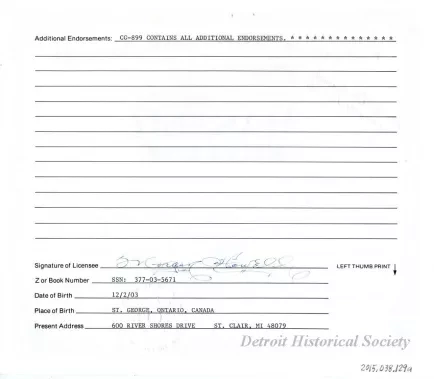 License, Occupational - United States Coast Guard Master License