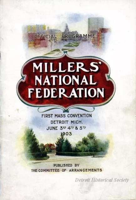Program - Millers' National Federation, First Mass Convention