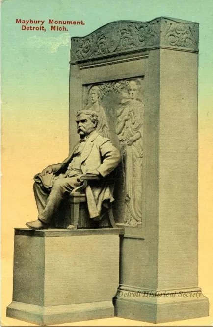 Postcard - Maybury Monument