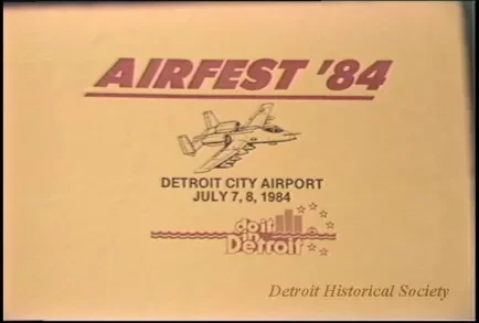 U-Matic - Air Fest 84 - TV Card & Audio & Do It In Detroit logo
