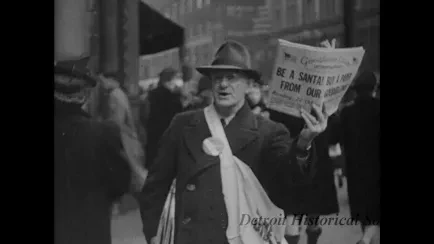 Film, Motion Picture - Can C, "Old Newsboys' Goodfellow Fund, 'Forgotten'"