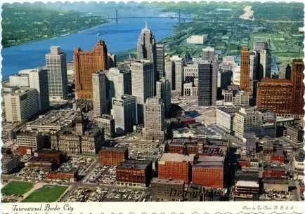 Postcard - International Border City