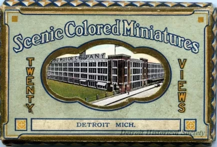 Postcard - Scenic Colored Miniatures - Twenty Views, Detroit, Mich.