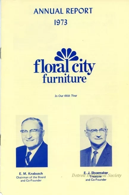 Report, Annual - Annual Report, 1973
Floral City Furniture Company