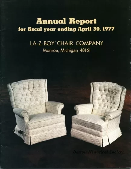 Report, Annual - Annual Report, 1977
La-Z-Boy Chair Company