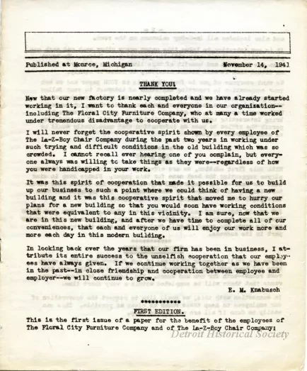 Newsletter - [La-Z-News & Floral Views]