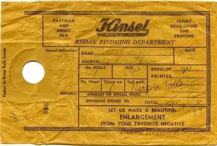 Envelope, Shipping - Kinsel Drug Company