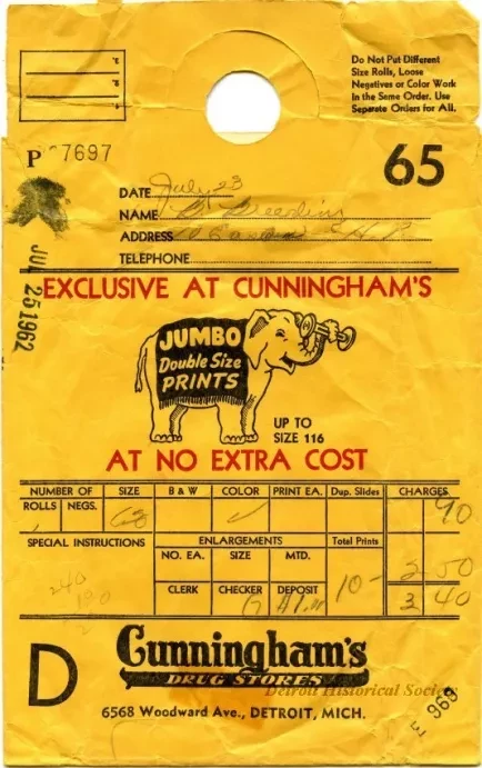Envelope, Shipping - Cunningham's Drug Stores