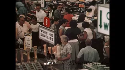 Film, Motion Picture - "Detroit, Today & Tomorrow" Kresge Foundation & S.S. Kresge Co., B-1