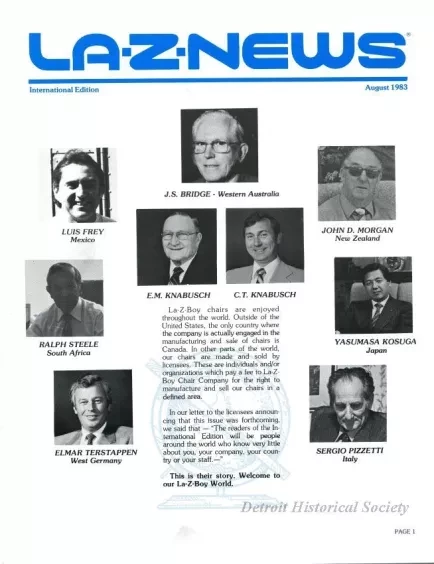 Newsletter - La-Z-News - International Edition