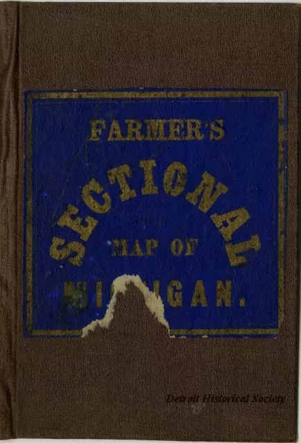Map - Map of the State of Michigan and the Surrounding Country