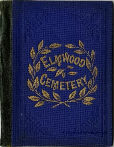 Map - Map of Elmwood Cemetery, City of Detroit