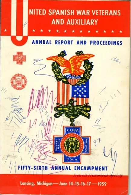 Program - United Spanish War Veterans and Auxiliary, 
Annual Report and Proceedings, Fifty-Sixth Annual Encampment