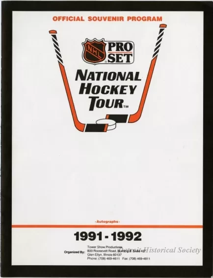 Program - Pro Set National Hockey Tour