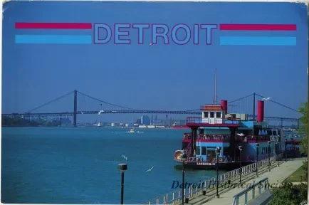 Postcard - Detroit
