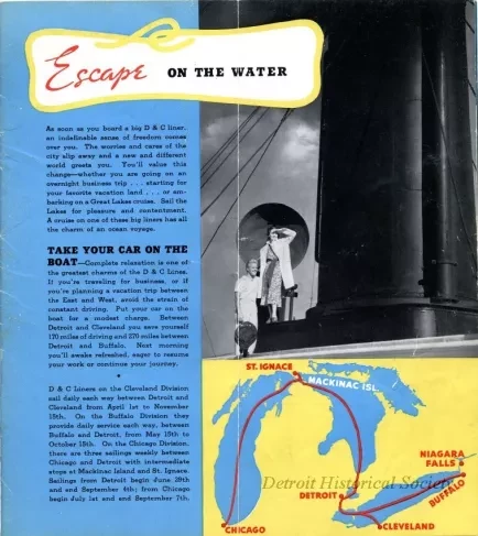 Brochure - Escape on the Water