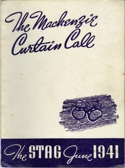 Yearbook - The Mackenzie Curtain Call,
The Stag