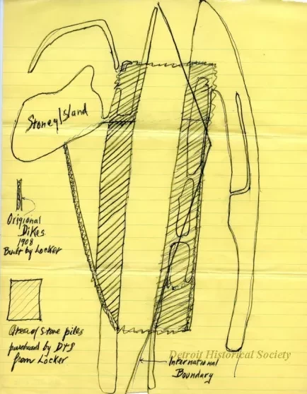 Memorandum - D&S Stone Piles East & West of Livingstone Channel