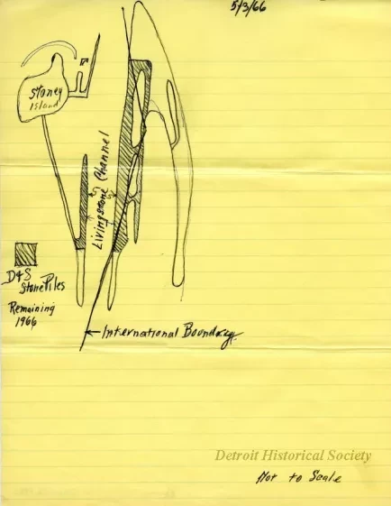 Memorandum - D&S Stone Piles East & West of Livingstone Channel