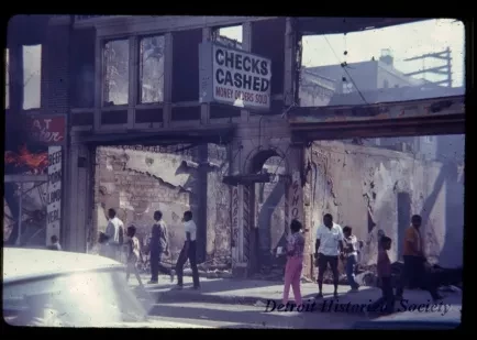 Transparency, Slide - 12th St. Checked Out