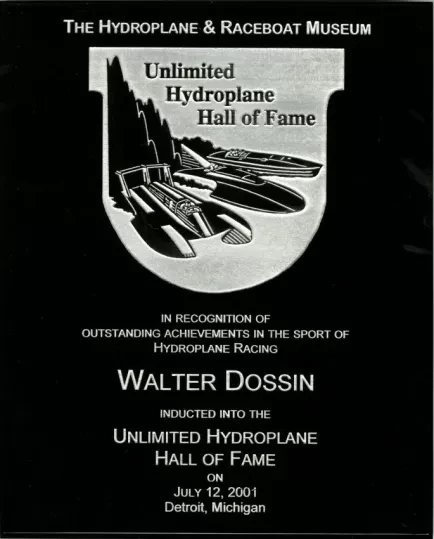 Plaque, Award