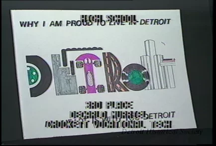 U-Matic - My Heart Is With Detroit Poster & Essay Winners
1991 Devil's Night Campaign
Master