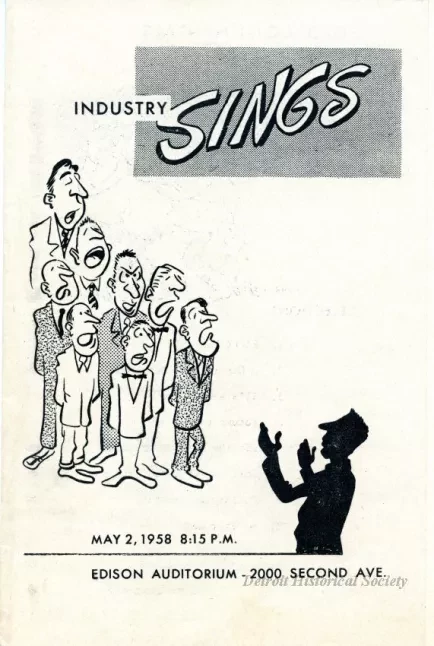Program - Industry Sings