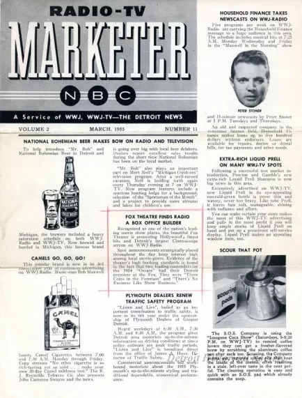 Newsletter - Radio-TV Marketer, NBC